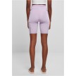 Urban Classics Dames Kortebroek met Hoge Taille Lilac