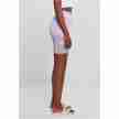 Urban Classics Dames Kortebroek met Hoge Taille Lilac