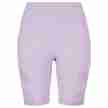 Urban Classics Dames Kortebroek met Hoge Taille Lilac