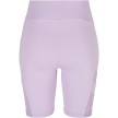 Urban Classics Dames Kortebroek met Hoge Taille Lilac