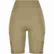 Urban Classics Dames Kortebroek met Hoge Taille Khaki