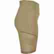Urban Classics Dames Kortebroek met Hoge Taille Khaki