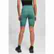 Urban Classics Dames Kortebroek met Hoge Taille Zeeblauw