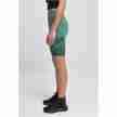 Urban Classics Dames Kortebroek met Hoge Taille Zeeblauw