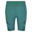 Urban Classics Dames Kortebroek met Hoge Taille Zeeblauw