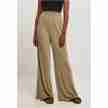 Dames Modal Wijde Pijpen Ballroom Broek khaki