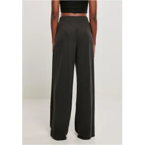 Dames Modal Wijde Pijpen Ballroom Broek zwart Latin