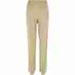 Dames Modal Wijde Pijpen Ballroom Broek khaki achterkant