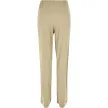 Dames Modal Wijde Pijpen Ballroom Broek khaki achterkant