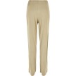 Dames Modal Wijde Pijpen Ballroom Broek khaki achterkant