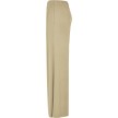 Dames Modal Wijde Pijpen Ballroom Broek khaki zijkant links