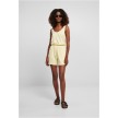 Urban Classics TB4358 Dames Jumpsuit Zachtgeel 