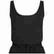 Urban Classics TB4358 Dames Jumpsuit zwart banden