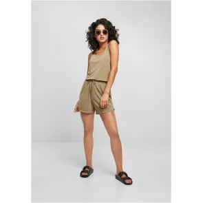 Urban Classics TB4358 Dames Jumpsuit Khaki 