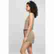 Urban Classics TB4358 Dames Jumpsuit Khaki zijkant
