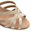 Rumpf Premium Line Vegan Dames dansschoenen goud open neus