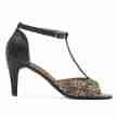 Rumpf 9274 Premium Line Dames Dansschoenen goud zwart zijkant 