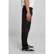 Urban Classics Cargo-joggingbroek met laag kruis zwart zijkant