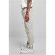 Urban Classics Cargo-joggingbroek met laag kruis zwart zijkant beige