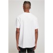 Urban Classics t-shirt met logo wit achterkant