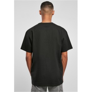 Urban Classics t-shirt met logo zwart achterkant