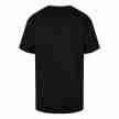 Urban Classics t-shirt met logo zwart losse pasvorm