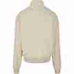 Urban classics organische sweatshirt met trekkoord beige katoen 