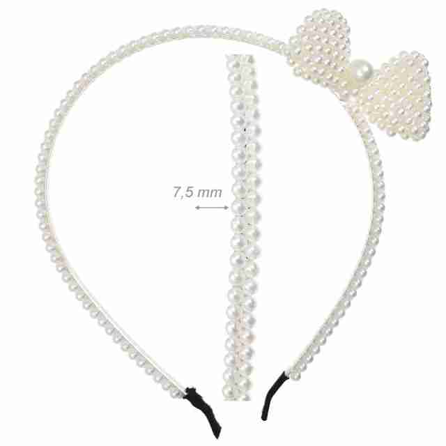 Alista Dancer Basics Alista Prachtige haarband met parels en strik