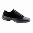 Suny Anna Kern 4045 Heren Zwarte Nappa-Nubbuk Danssneakers met Splitzool