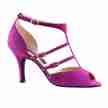 Nueva Epoca Filia dansschoenen voor dames fuchsia stiletto hak 8 centimeter