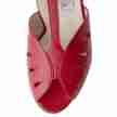 werner kern dames dansschoenen comfort breed rood open neus