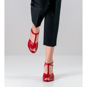 werner kern lindsay dames danschoenen rood leer swing rock n roll