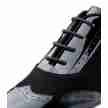 Werner Kern Taylor Dames dansschoen dicht model met vetersluiting zwart leer en suede