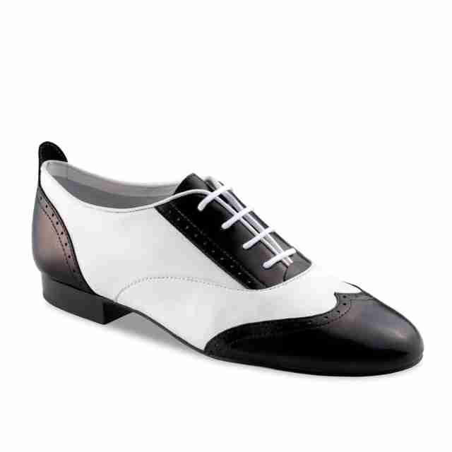 Werner Kern Taylor Dames Dansschoenen met Lederen Zool Zwart-Wit