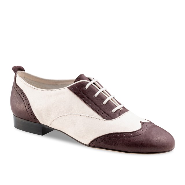 werner kern Taylor Dames Dansschoenen met Lederen Zool Barolo-Creme