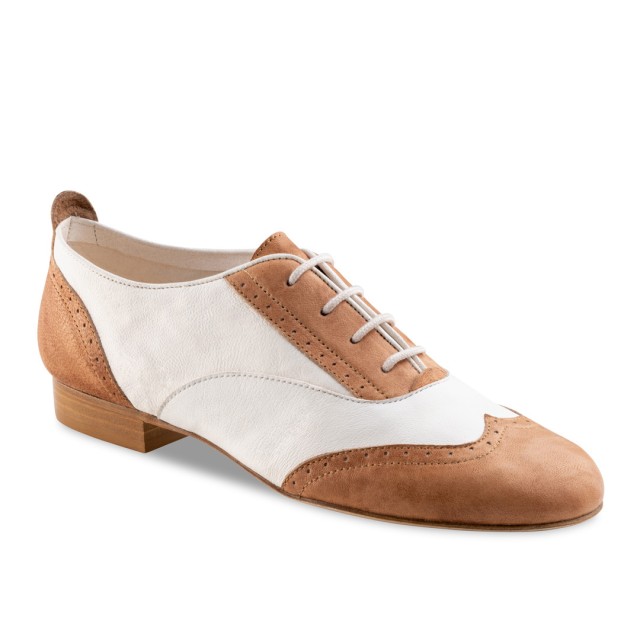 Werner Kern Taylor Dames Dansschoenen met Lederen Zool Caramel-Creme