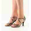 Werner Kern July chevro antik dames dansschoenen leer brons koper kleur chique