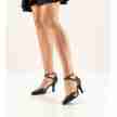 Werner Kern Betty dames dansschoenen zwart leer klassiek model voor ballroom