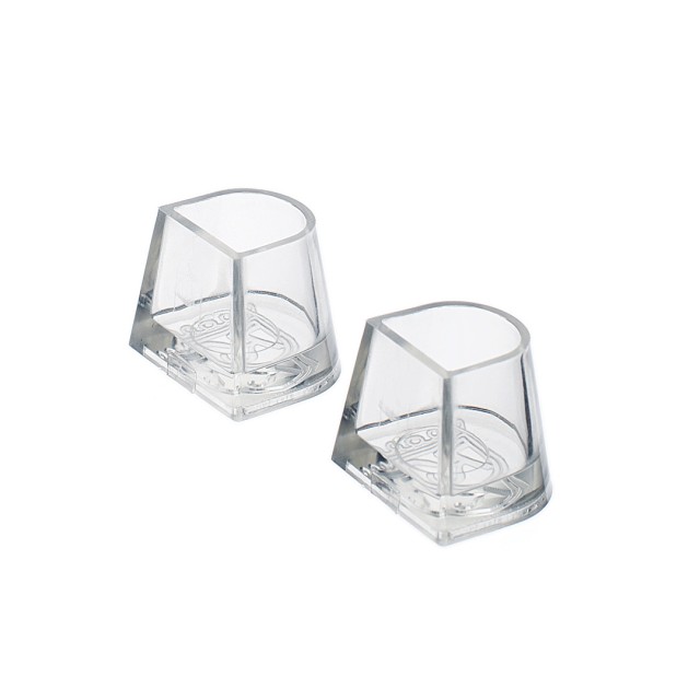 Anna Kern transparante hakbeschermers voor dames dansschoenen 6 cm hak