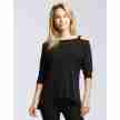 Temps Danse Genova loose Fit T-shirt zwart