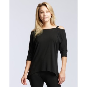Temps Danse Genova loose Fit T-shirt zwart