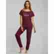 Temps Danse Affetto unisex trainingsbroek bordeaux stretch