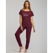 Temps Danse Affetto unisex trainingsbroek bordeaux stretch