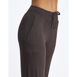 temps danse bari carbon donkergrijs dansbroek yoga pilates met trekkoord