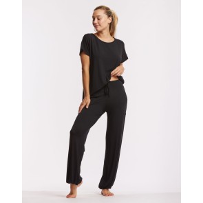 Temps Danse Bari dames broek donkerblauw voorkant 