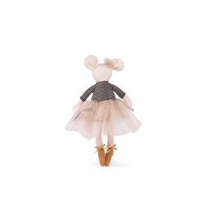 Moulin Roty Popje muis Suzie ballerina knuffelmuis met tutu