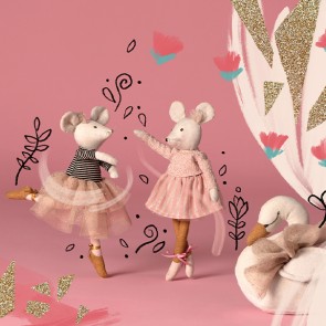Moulin Roty Ballerina Muis Popje Anna 