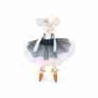 Moulin Roty Ballerina Muis met Garderobe Koffertje