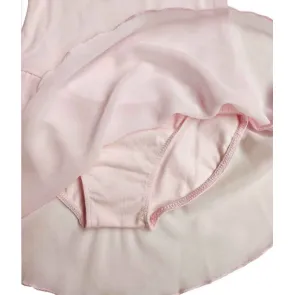 Alista roze Balletpakje met een roze rokje voor Meisjes Elsa met een broekje aan de binnenkant