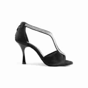 Portdance PD806 Pro Premium Latin Dansschoenen Dames Zwart